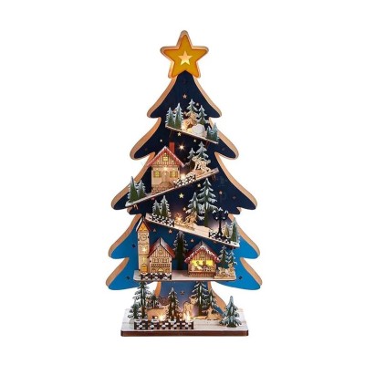 Деревянная ёлка 60 см - купить в Таежном